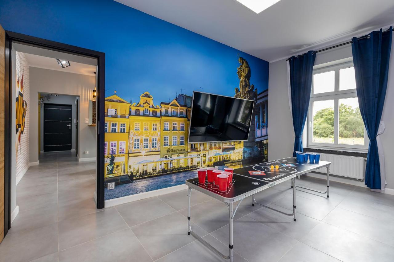 Апартаменты #Partyhouse Poznan Wilda Экстерьер фото