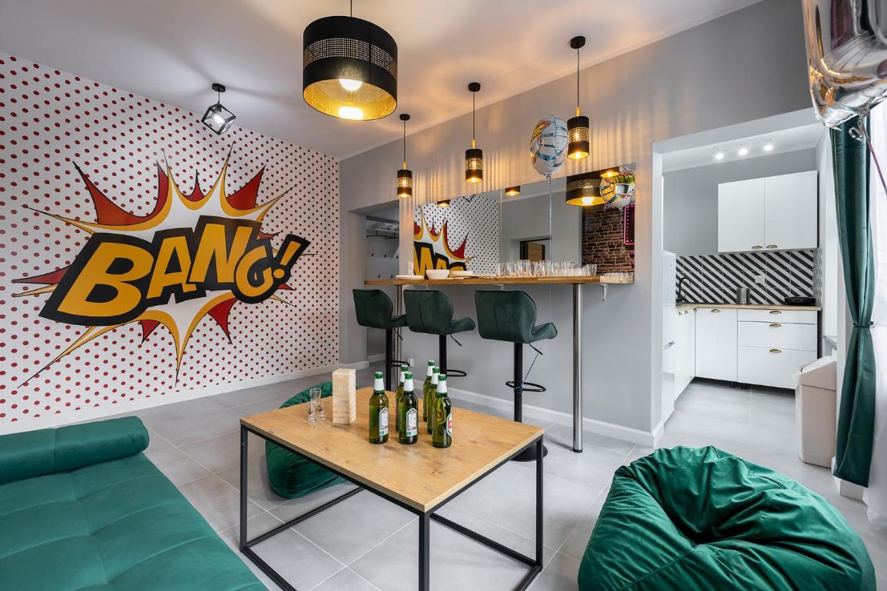 Апартаменты #Partyhouse Poznan Wilda Экстерьер фото