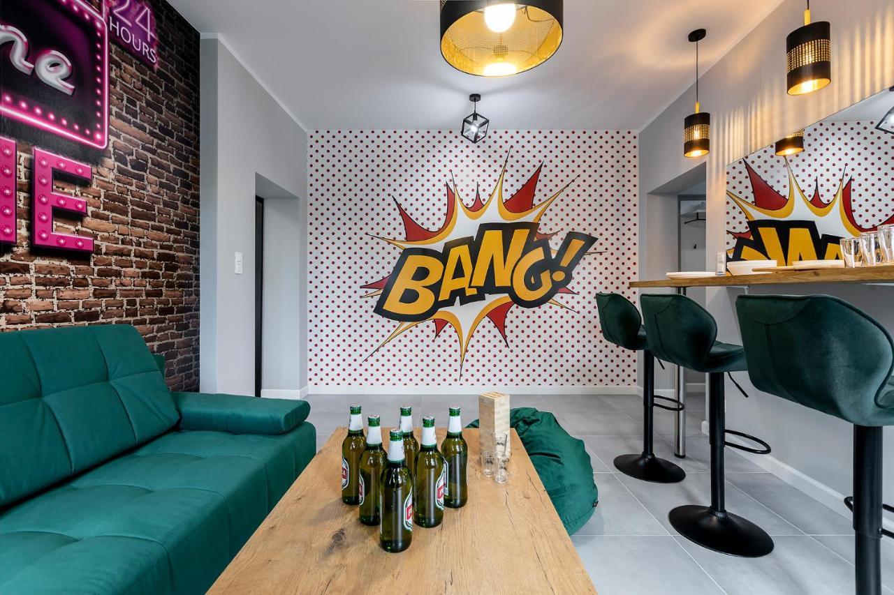 Апартаменты #Partyhouse Poznan Wilda Экстерьер фото