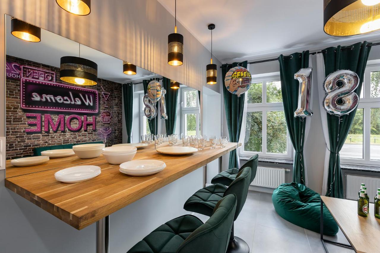Апартаменты #Partyhouse Poznan Wilda Экстерьер фото
